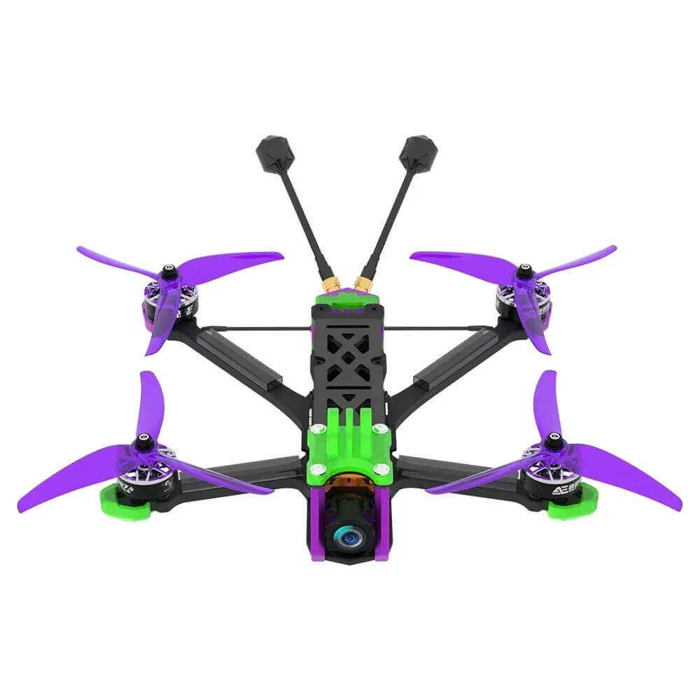 Carbon fiber frame detail of MANTA5 SE 5 inch FPV drone