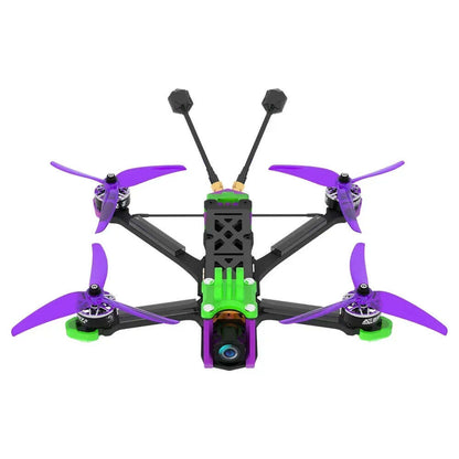 Carbon fiber frame detail of MANTA5 SE 5 inch FPV drone