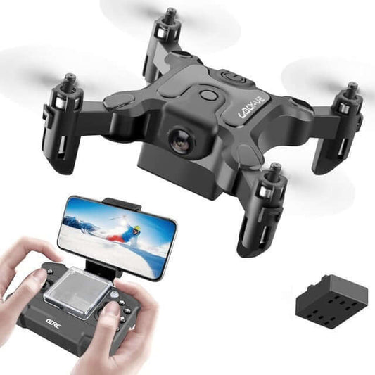 Mini drone with 4K camera front view