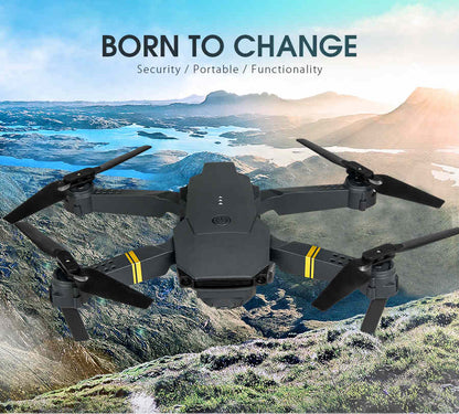 Detail View of Folding Arms on FPV Mini Drone