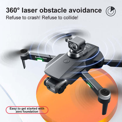 RG101 MAX drone in landing position on surface