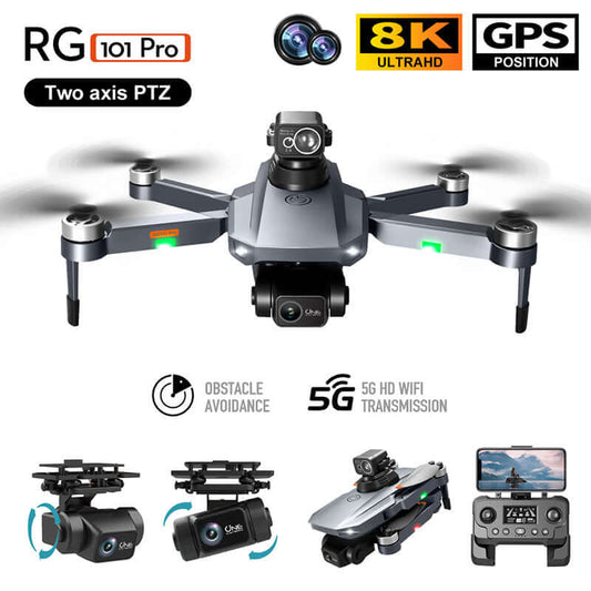 8K Ultra HD ESC camera of RG101 PRO drone
