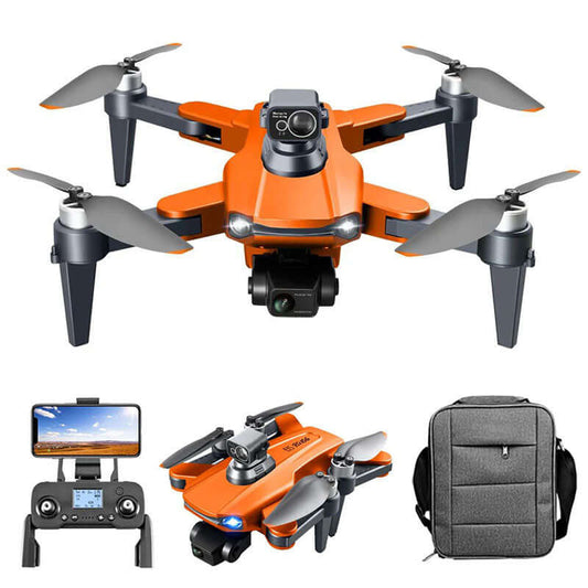 RG106 PRO 8K GPS drone front angle in flight