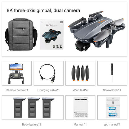 Obstacle avoidance sensor system on RG106 PRO drone