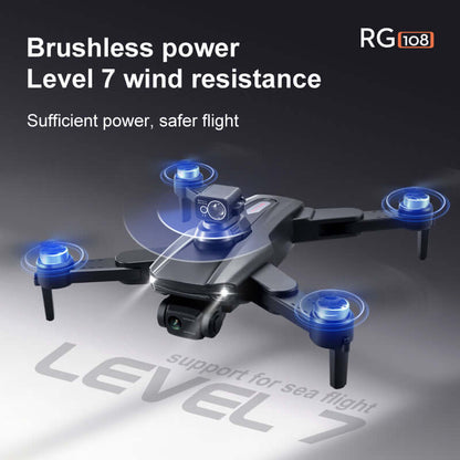 Detail of RG108 MAX drone brushless motor arm