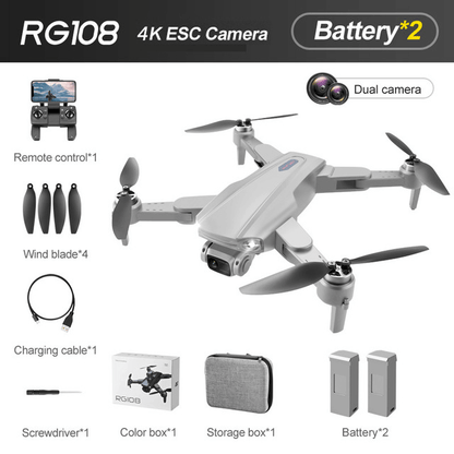 Side view showing RG108 MAX brushless motors