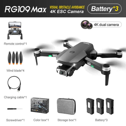 One-key return to home with GPS