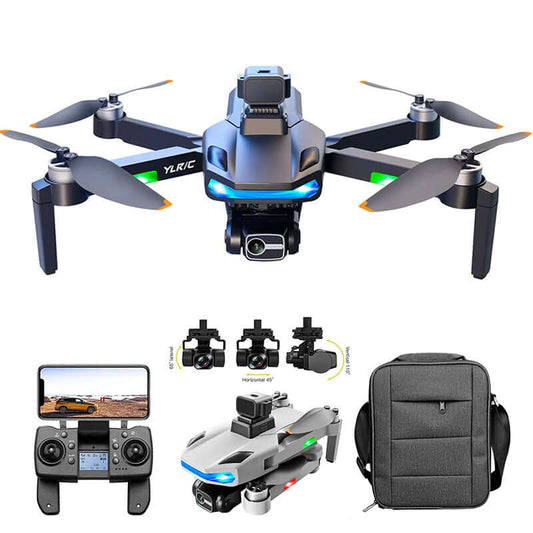S135 Pro 4K GPS drone front view with foldable arms