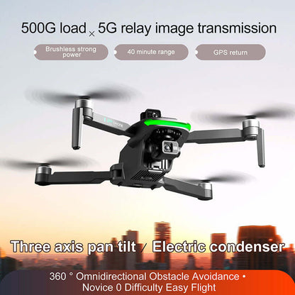 Foldable compact design of S155 Pro GPS drone