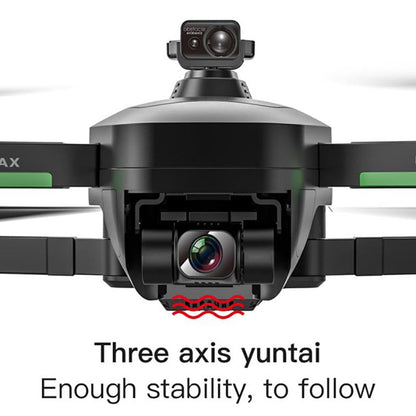 Side view of SG906 MAX1 Beast 3+ GPS 4K Drone with foldable arms