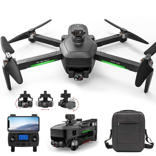 Front view of ZLL SG906 MAX1 Beast 3+ 4K GPS Drone