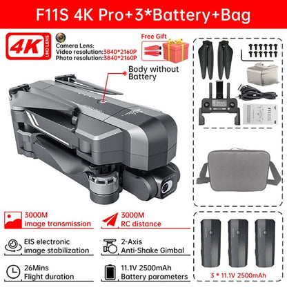 5G WiFi real-time transmission from SJRC F11S drone to app