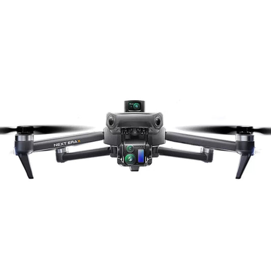 Side angle of SMRC P7 MAX large size GPS quadcopter with gimbal