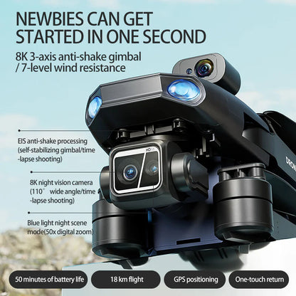 Stabilized 8K video footage from SMRC S840 PRO EIS camera