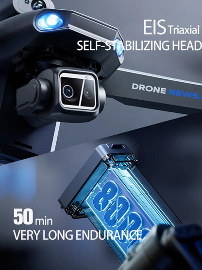 Mobile app interface for controlling SMRC S840 PRO drone
