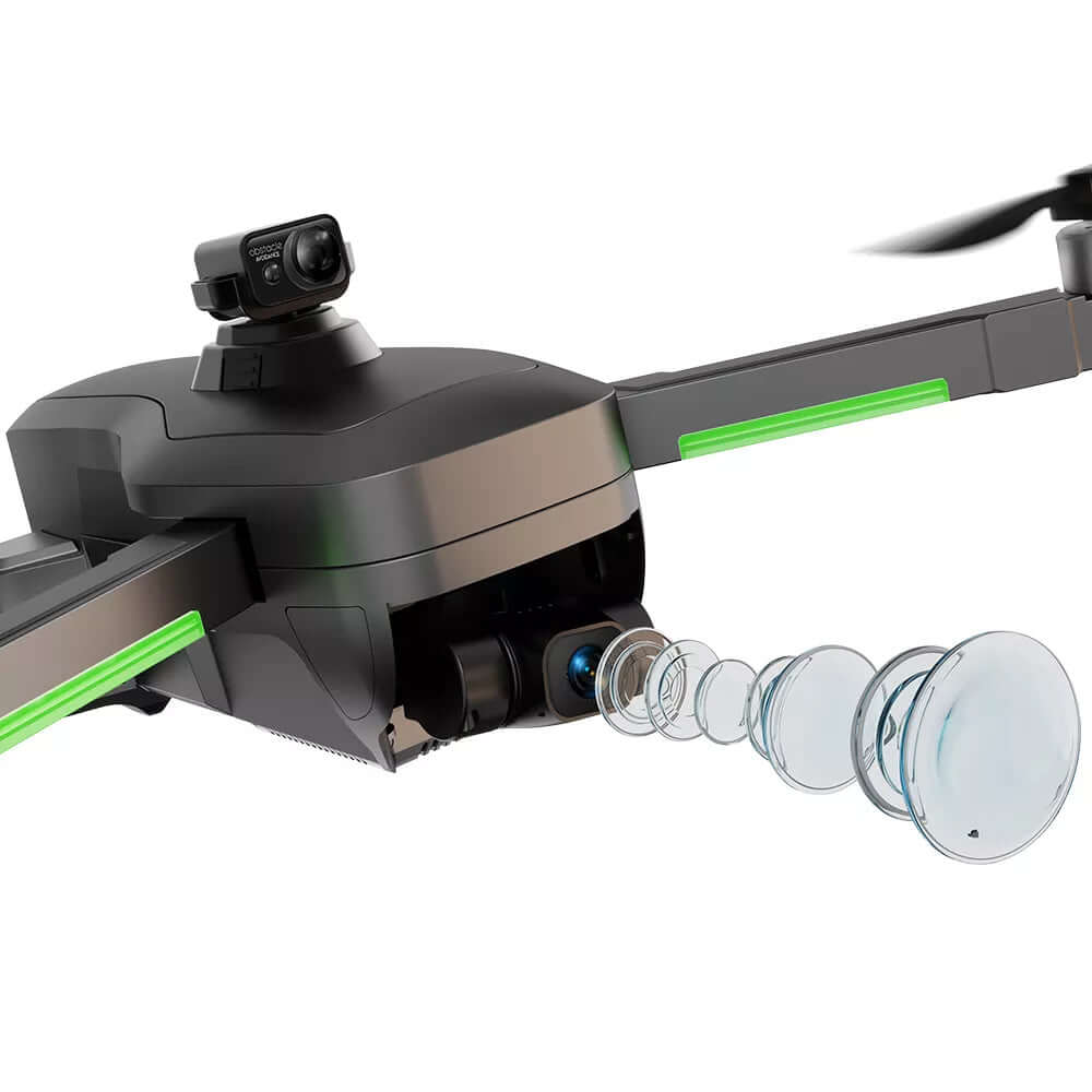 LED navigation lights on XIL 193S MAX drone