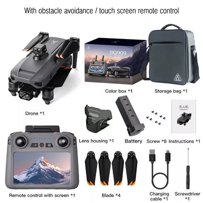 ZLL SG909 GPS drone showing precise GPS lock