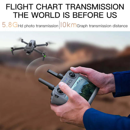 ZLL SG909 4K drone with propeller guards for safety
